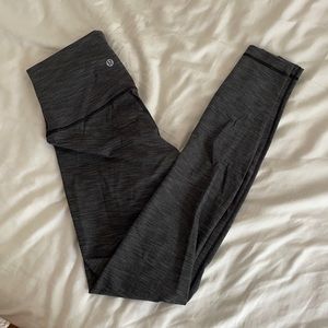 Lululemon Grey Heathered Leggings